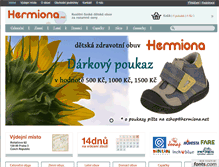 Tablet Screenshot of hermiona.net